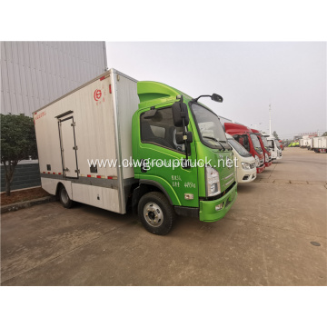 Electric Frozen Chicken Meat Delivery Reefer Van